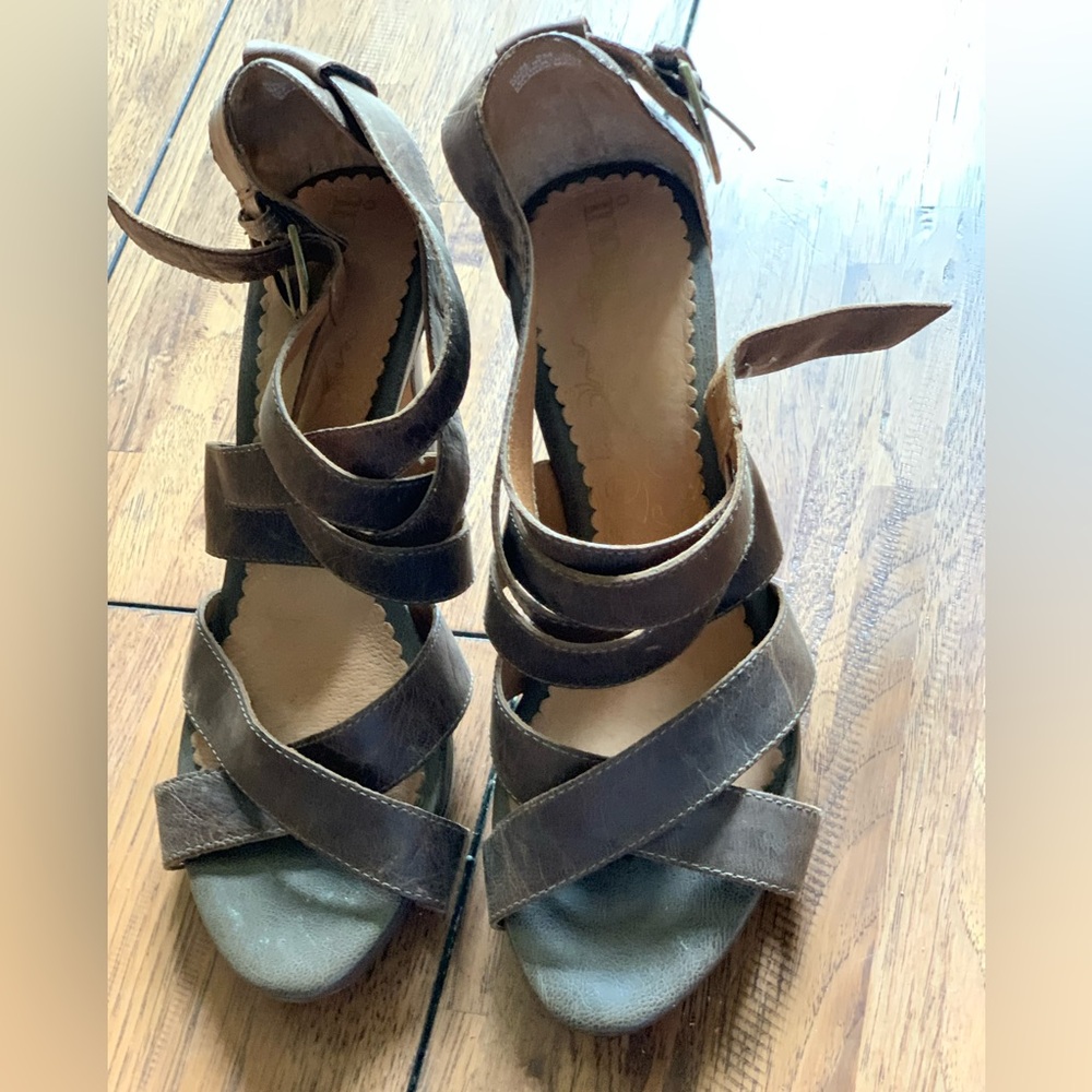 CLARKS | Leather Sandals | Sz 8M